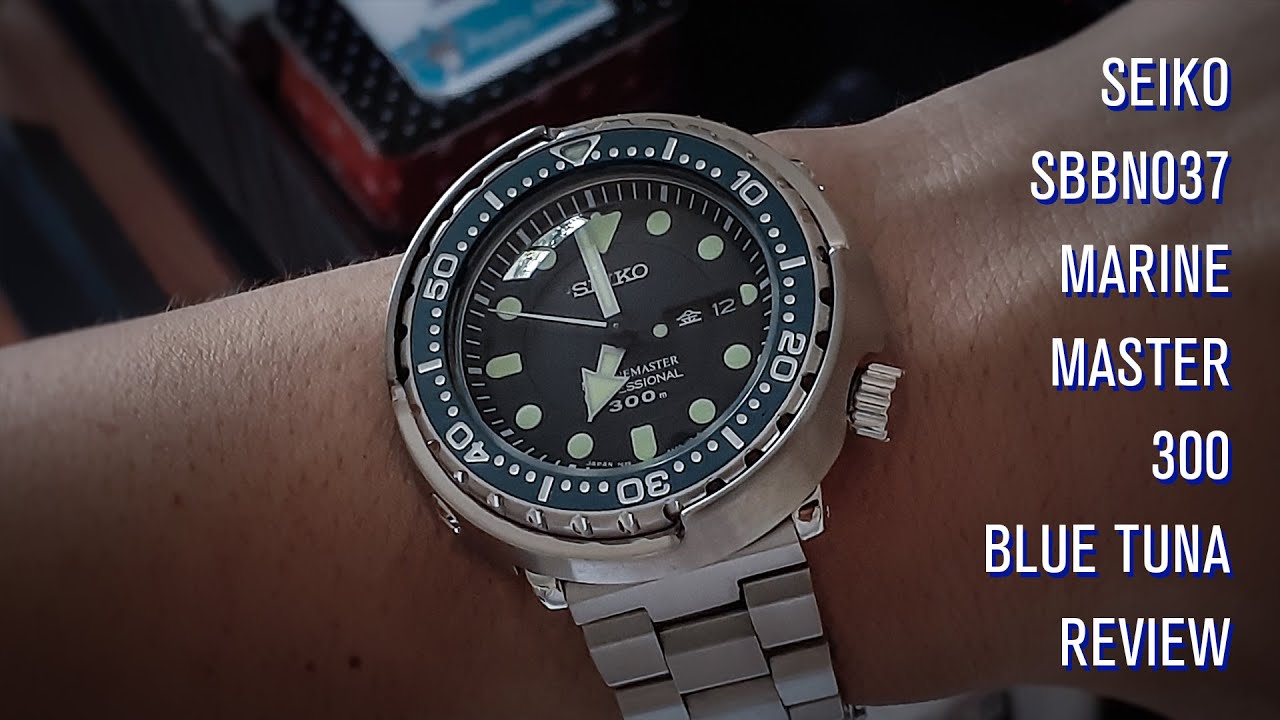 Seiko SBBN037 MM300 Blue Tuna Review - YouTube