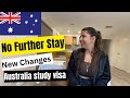 Australia No Further Stay Condition | Australia Study Visa Process 2024 |  Jobs in #australia