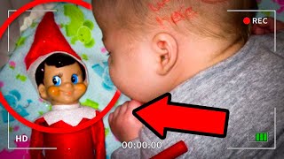 20 Times Elf on the Shelf Caught moving on Camera SLEEPING