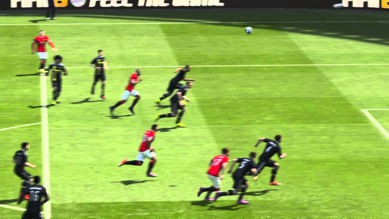 FIFA 15 longest free kick ever? YouTube