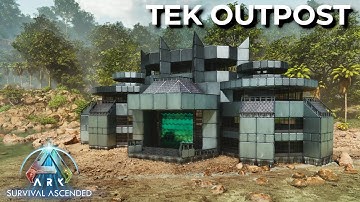 Tek Outpost | Ark: Survival Ascended | Official Build Template Contest Entry