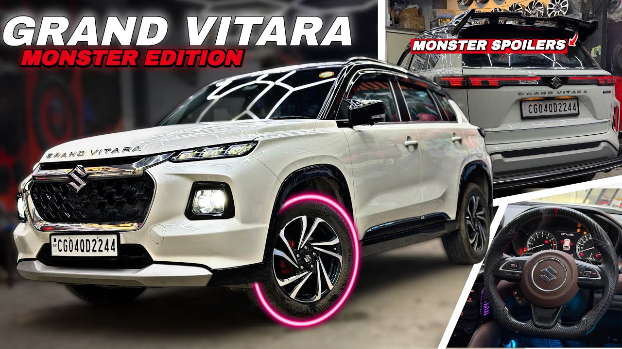 Grand Vitara Sigma 2026 Modified✅Grand Vitara Base Model Modification with Price | Sports Edition ✅