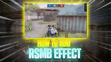 RSMB EFFECT IN ANDROID 🥵😍 || ANDROID TUTORIAL || SD TOM GAMING