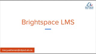 Brightspace - Substitute Teacher Introduction