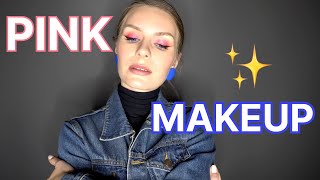 Pink makeup | NEW YEARS EVE MAKEUP 4