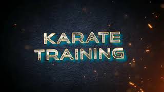 Урок каратэ | Karate training. Упражнения с мячом.
