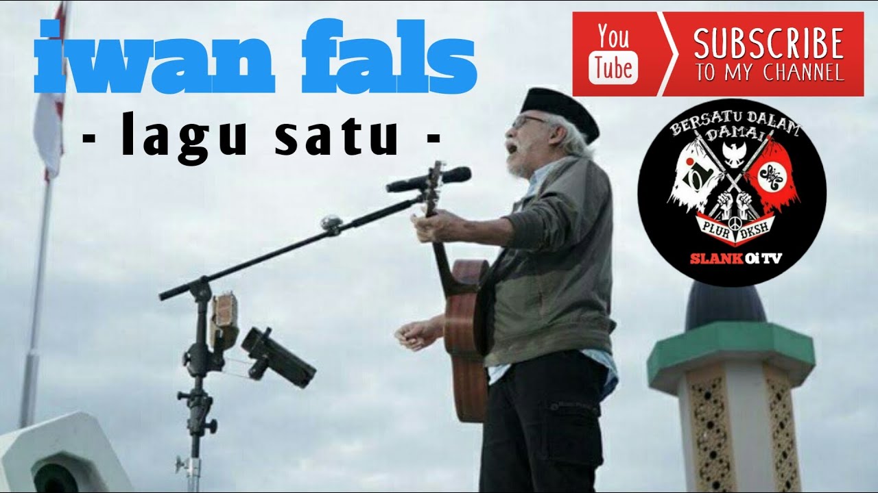 iwan fals - lagu satu ( lirik ) - YouTube