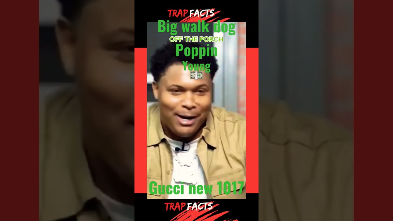 Big walk dog popping 