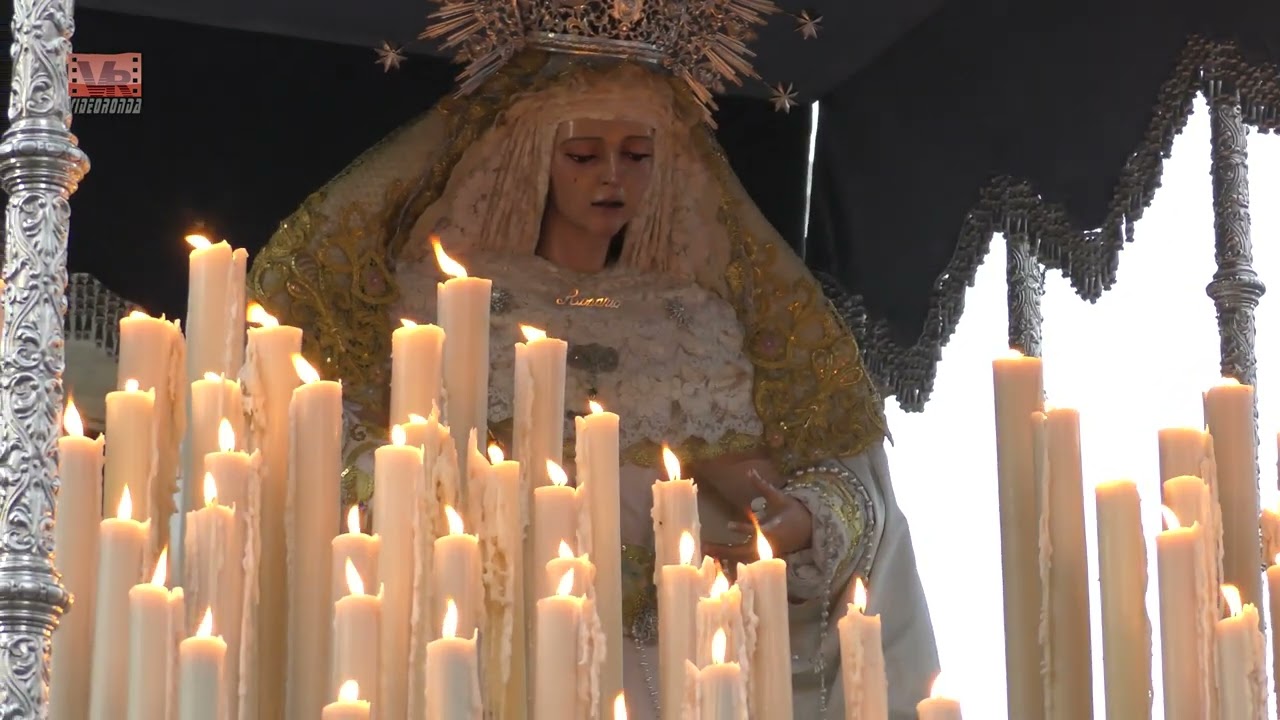 Maria Santísima del Rosario. 4K. Procesión Extraordinaria. Ronda 2022