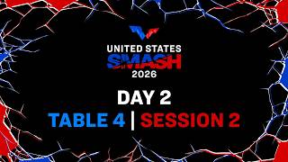 LIVE! | T4 | Day 2 | United States Smash 2026 | Session 2