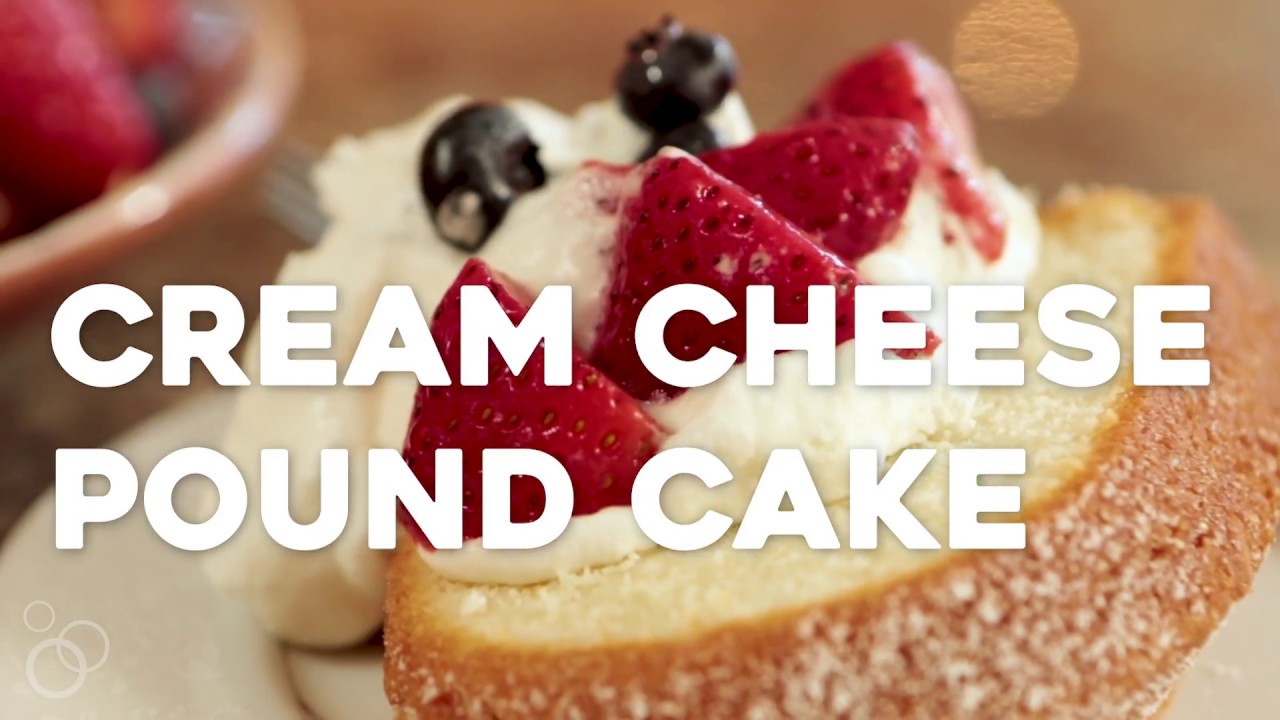 Cream Cheese Pound Cake Recipe Grandbaby Cakes YouTube