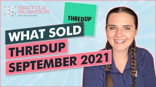 What Sold on ThredUp: SEPTEMBER 2021 | How much were my payouts, COGs, and PROFIT?