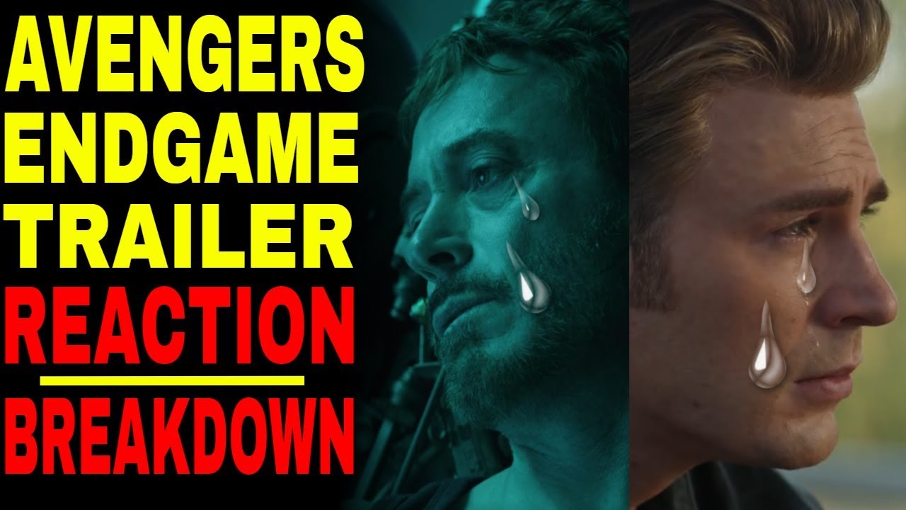 Avengers 4 Endgame Official Trailer Reaction - YouTube