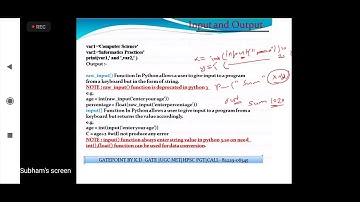 PYTHON HPSC PGT LEC 1