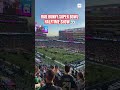 Bad Bunny Super Bowl halftime show timelapse