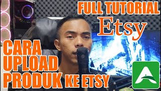 Cara Upload Produk di Etsy | Etsy Tutorial