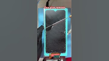 Mobile oca glue clean easy and safe waap #hiphop #music #rapper #trap #love #mobilerepairmaster to