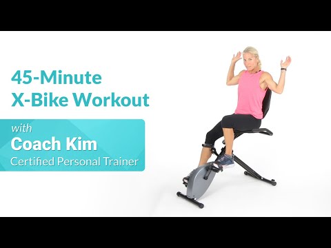 45-Minute X-Bike Workout - YouTube