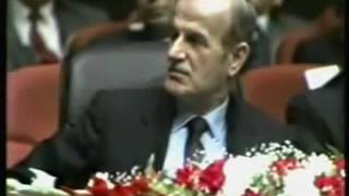 كلمة الرئيس نبيه بري في حضور الرئيس حافظ الأسد.