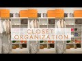 CLOSET ORGANIZATION 2021 | *satisfying*