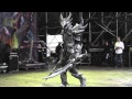 Dovahkiin in armatura Daedrica da Skyrim - Lucca Cosplay 2012 - Domenica - numero  79