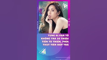 Từng bị fan tố không trả 30 triệu tiền từ thiện, phía Thủy Tiên đáp trả #shorts