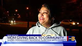 Mother gives back, raises gun violence awareness after her son was killed a year earlier in Powhatan