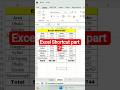 Excel shortcut part 2 #excel #shorts #excelshorts #excelshortcut