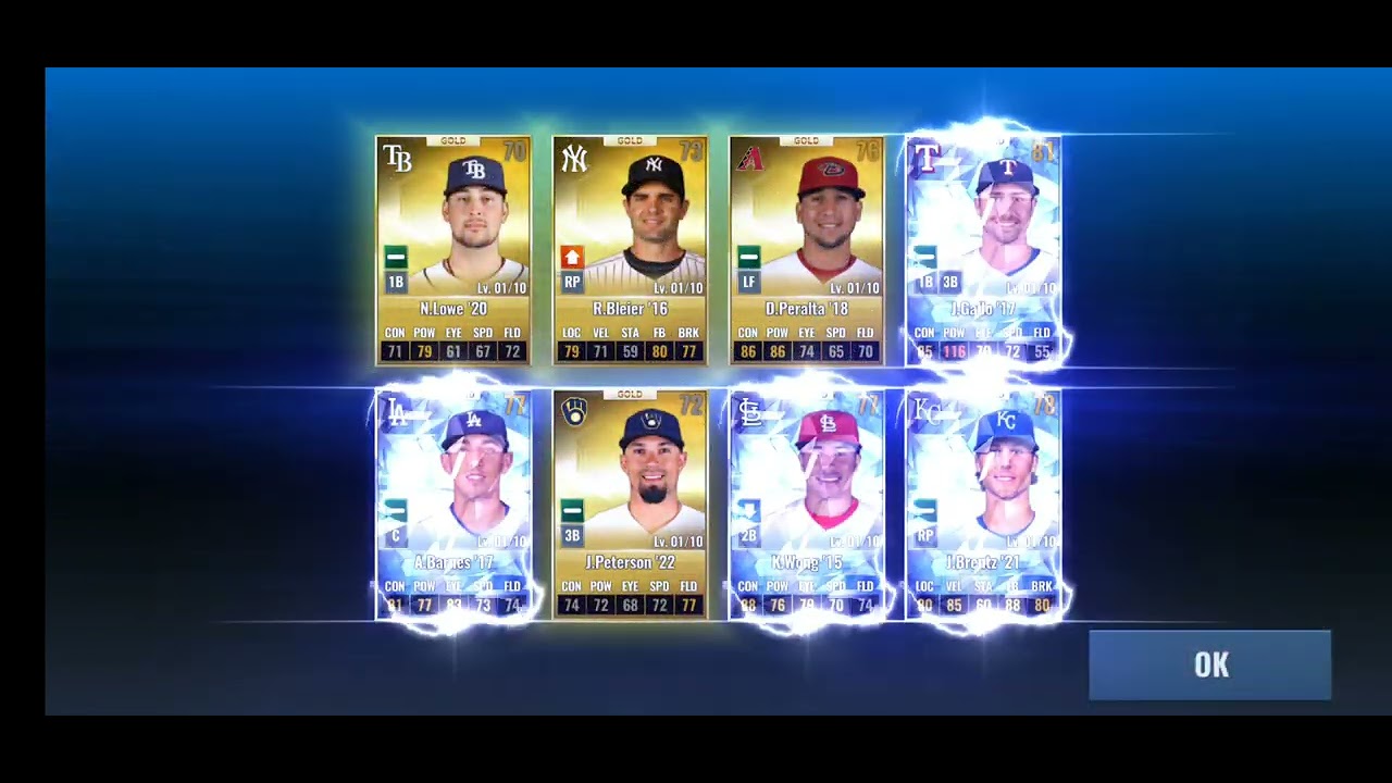 MLB 9 Innings Diamond Prime Combo! Vintage Combo!