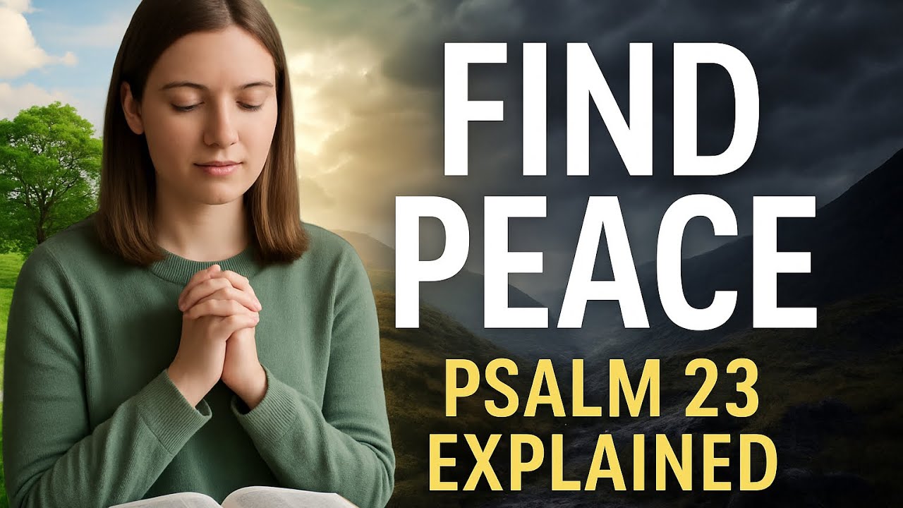 Psalm 23 Explained: finding peace in the middle of chaos - YouTube