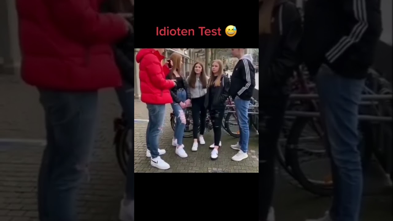 Idioten Test bei der Jugend 