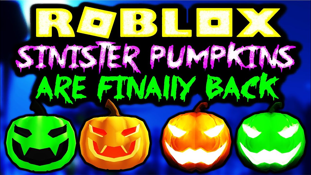 Roblox Sinister Pumpkins Came Back But As Ugc Hats Sharkblox Let S Play Index - headless horseman confirmed roblox halloween 2019 youtube