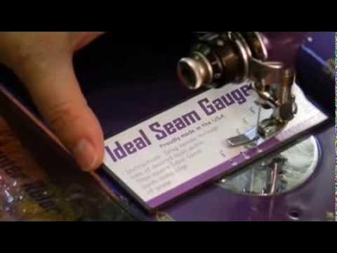 Ideal Seam Guide Tutorial  How to use the Ideal Seam Gauge and Ideal Seam  Guide 