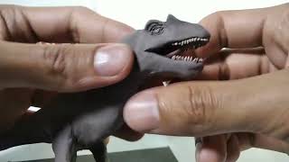 Allosaurus(End of Oak Street) de plastilina/How to make an allosaurus with clay sculpting 