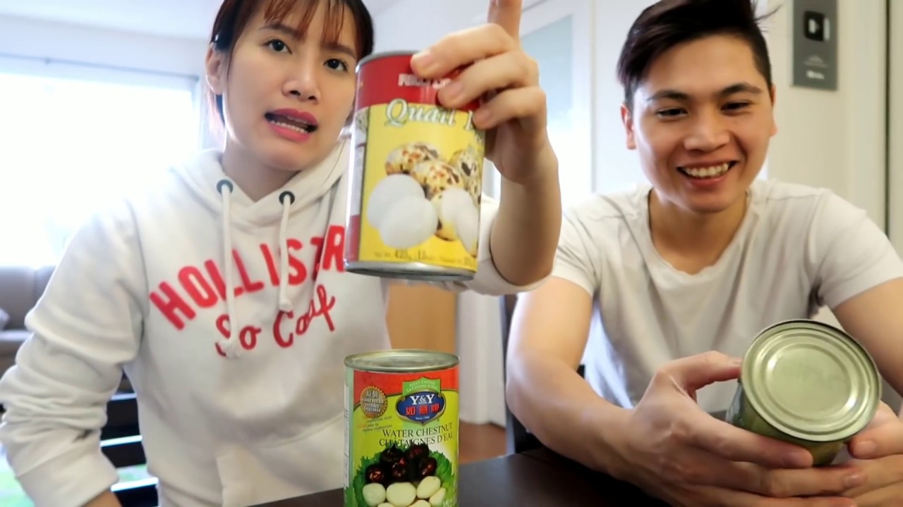 ĂN THỬ MÃ THẦY, TRỨNG CÚT, NẤM RƠM ĐÓNG HỘP CANADA. LÝ DO HÙNG NÓI CHUYỆN NHIỀU.VLOG SIÊU HÀI HƯỚC. - YouTube