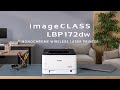 Canon imageCLASS Monochrome Laser Printer LBP172dw