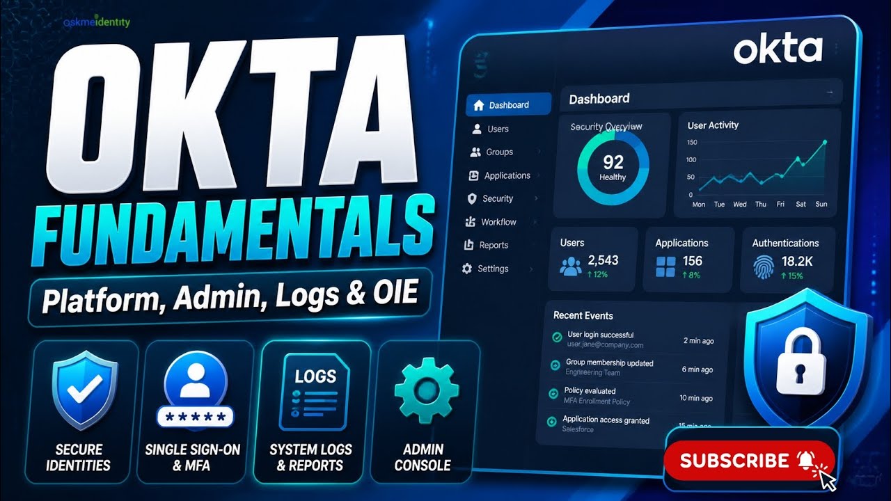 Mastering Okta Platform and Administration Essentials | Admin Console ...