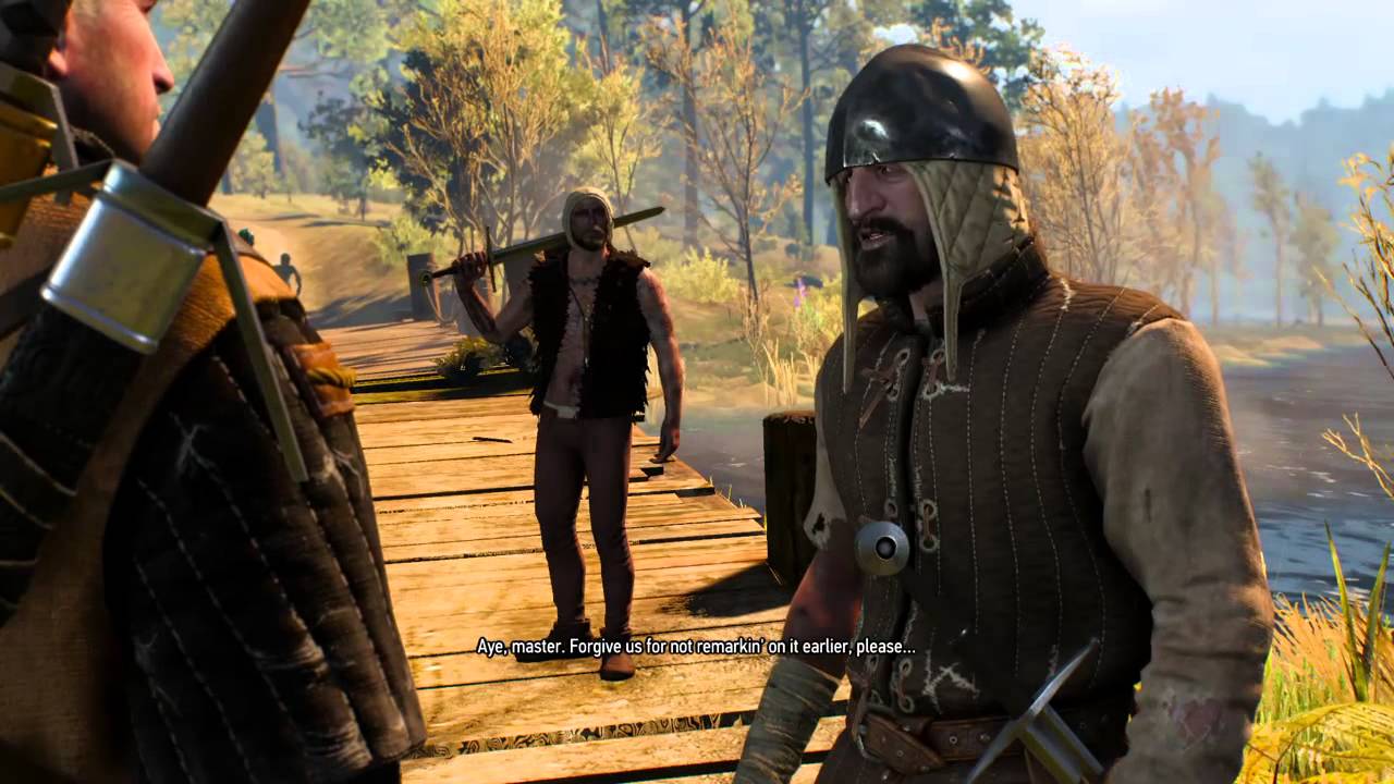 The Witcher finds some unlucky bridge bandits YouTube