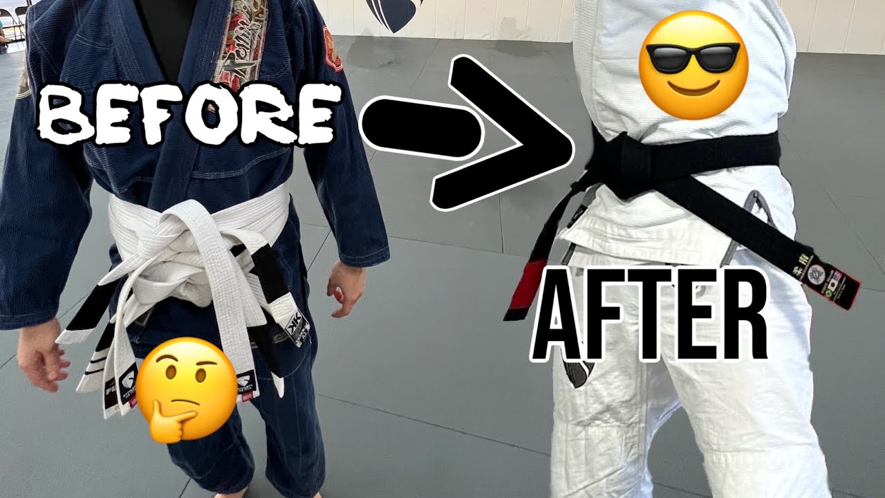 How to ACTUALLY Tie BJJ Belt! YouTube