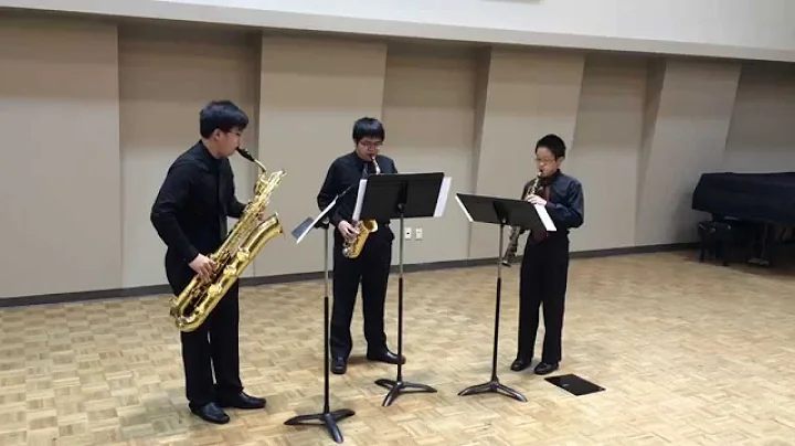 Killian Saxophone Trio Houston Underground Competi...