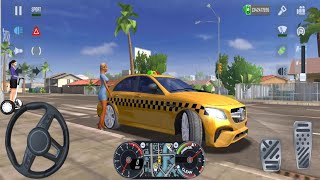🚖🔥 MERCEDES-AMG E 63 S Taxi Simulator EVO | German Super Sedan Taxi 🏁 | Realistic Gameplay 💨 screenshot 4