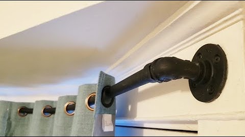 Curved Bay Curtain Rod | DIY