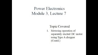 Module 3 Lecture 7