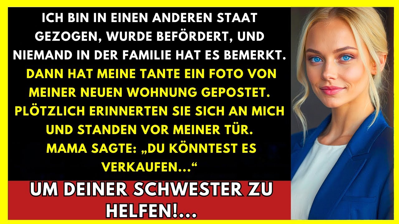 Ich Zog Um Und Keiner Merkte Es. Dann Postete Meine Tante Ein Foto Meiner Wohnung. Plötzlich...