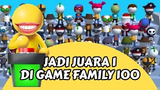 JADI JUARA DI GAME FAMILY 100 VERSI ANDROID | SapuBoy ft. Tebak Jawaban Mereka screenshot 2