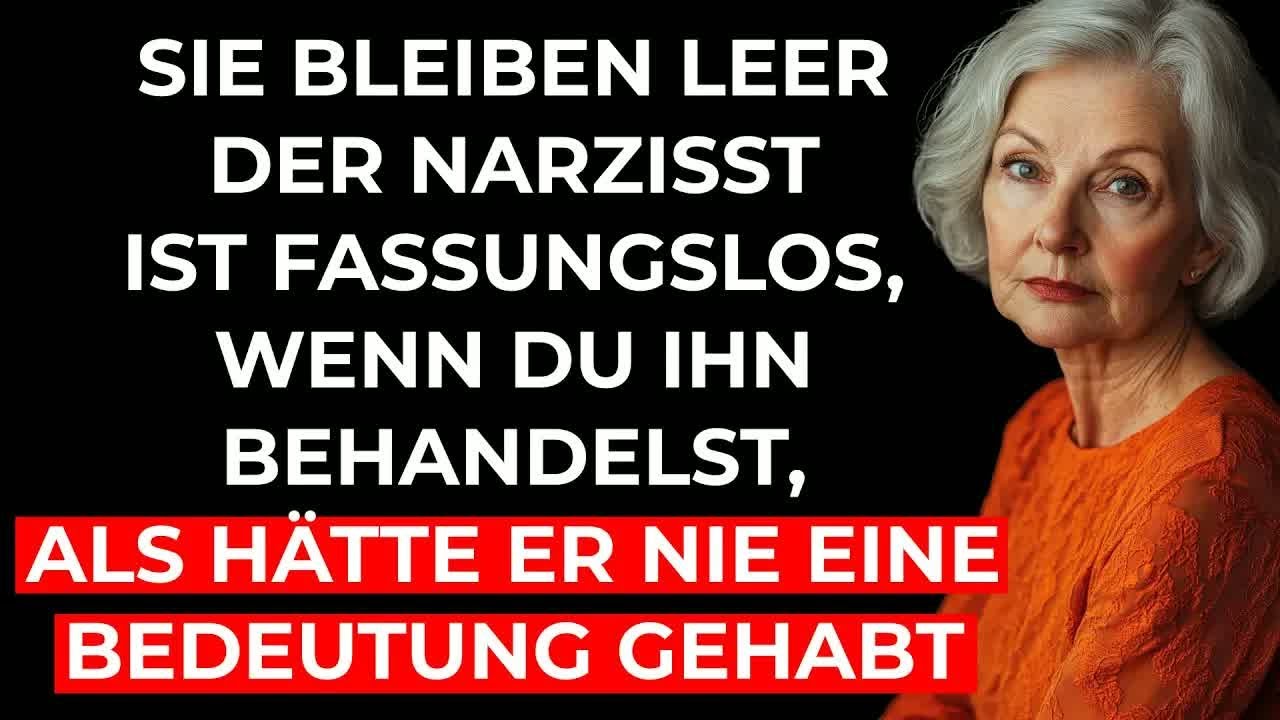 Der NARZISST ist SCHOCKIERT, wenn du ihn behandelst, als hätte er NIEMALS eine ROLLE gespielt