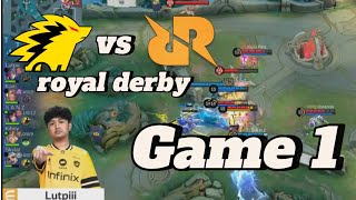 ROYAL DERBY ONIC VS RRQ || MPL S16 INDONESIA #mplid #mplindonesia #mobilelegendsbangbang