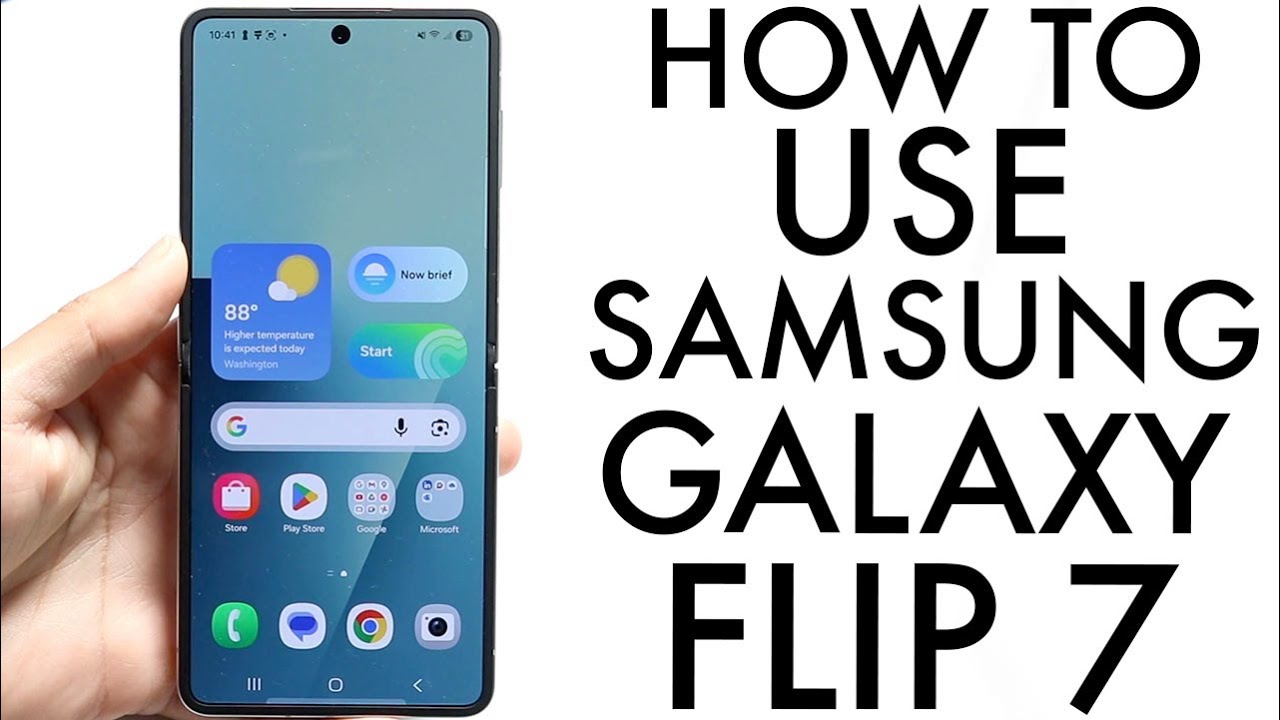 How To Use Samsung Galaxy Flip 7! (Complete Beginners Guide)