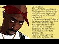 2Pac 2 Of Amerikaz Most Wanted Lyrics HQ 