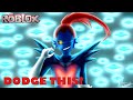 GLITCHTALE UNDYNE FIGHT MONTAGE 2.0 - ROBLOX Soul Shatters - [REUPLOAD]